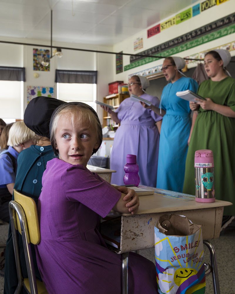 Amish School Children